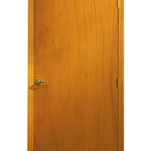 Puerta placa tradicional enchapada