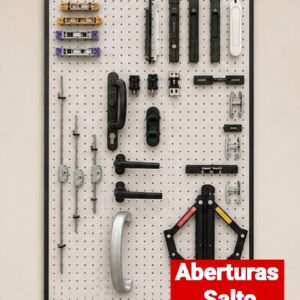 ACCESORIOS PARA SISTEMAS DE ABERTURAS Y VIDRIOS