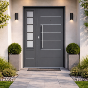 PUERTA  RESIDENCIAL IMPERIA 56 LAMINAS FINAS PAVIR
