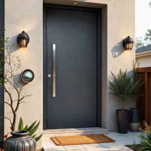 PUERTA 1830 PF BAR METAL PLATI