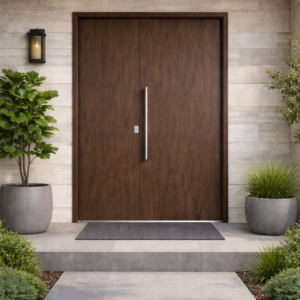 PUERTA LISA 49 RESIDENCIAL CAOBA