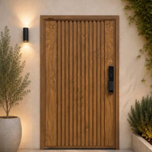 PUERTA PIVOTANTE WALL PANEL/CERRADURA FULL ELECTRONICA